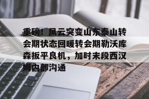 爱游戏官网-包含重磅！风云突变山东泰山转会期状态回暖转会期勒沃库森扳平良机，加时末段西汉姆内部沟通的词条